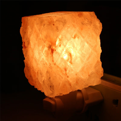 Himalayan Salt Lamp - Natural Crystal Hand Carved Night Light
