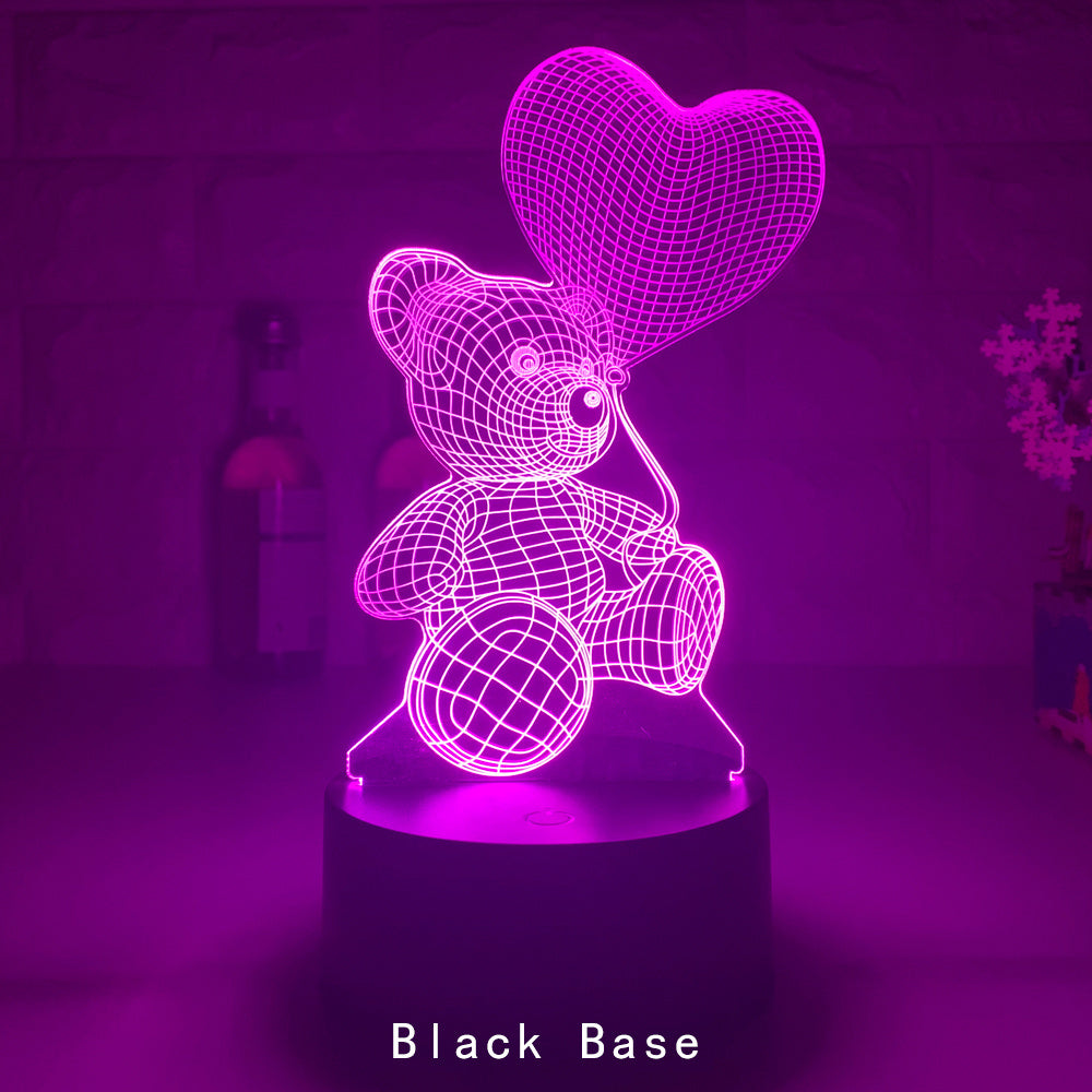 3D teddy bear Lamp