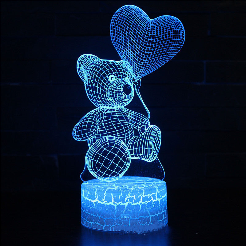 3D teddy bear Lamp