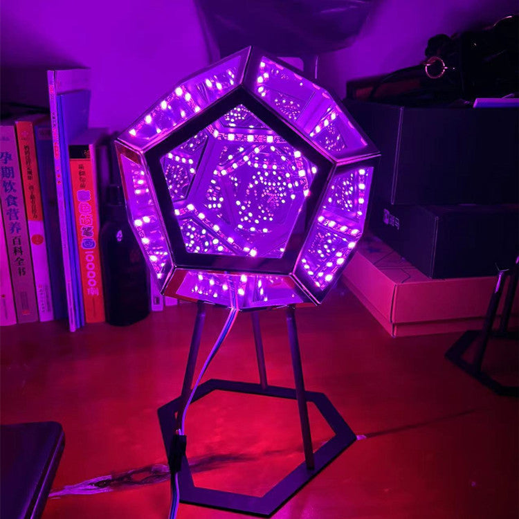 Creative Cool Unlimited Dodecahedron Small Night Lamp Color