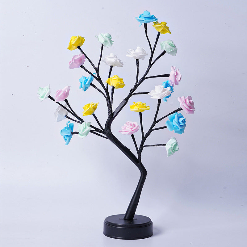 Flower Tree Rose Lamps - Fairy  Desk Night Light USB Operated