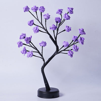 Flower Tree Rose Lamps - Fairy  Desk Night Light USB Operated