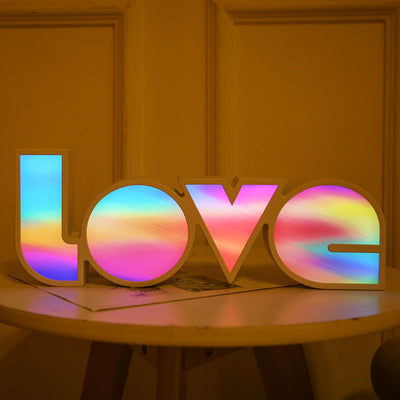 LED LOVE Light Lamp