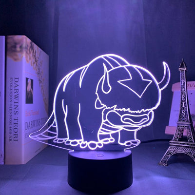 Bull fighting 3D lamp