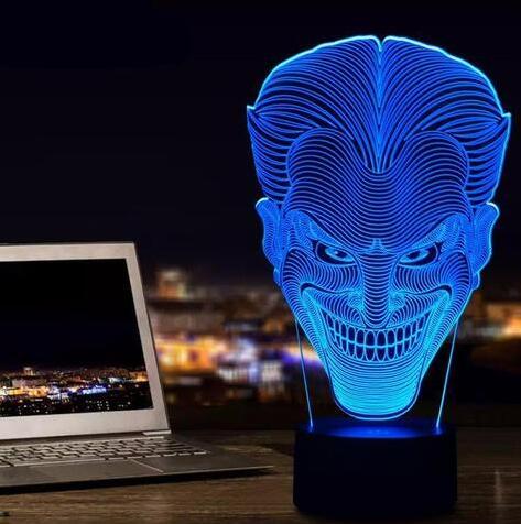 USB Color 3d Led Lamp