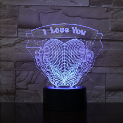 3D Love Lamp