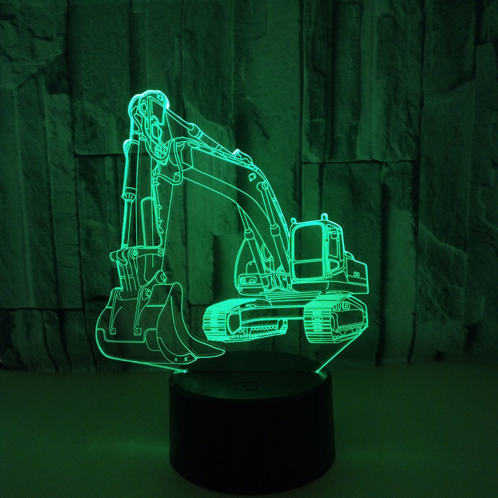 3D Excavator Lamp