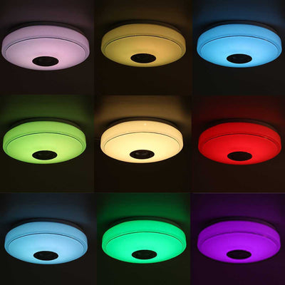 Tuya Wifi Smart Ceiling Light - Led Colorful App Remote Control Bluetooth Lamps Alexa Google Home Cross-Border