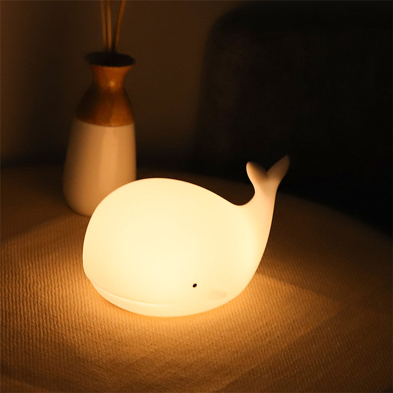 Dolphin Changing Color Colorful Atmosphere Night Light