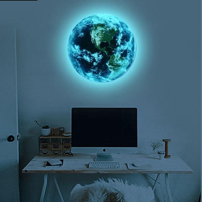 3D Earth Wall Sticker