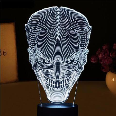 USB Color 3d Led Lamp