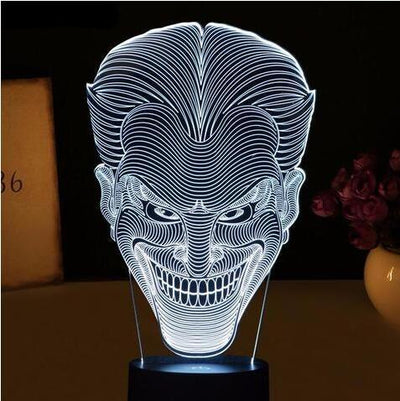 USB Color 3d Led Lamp