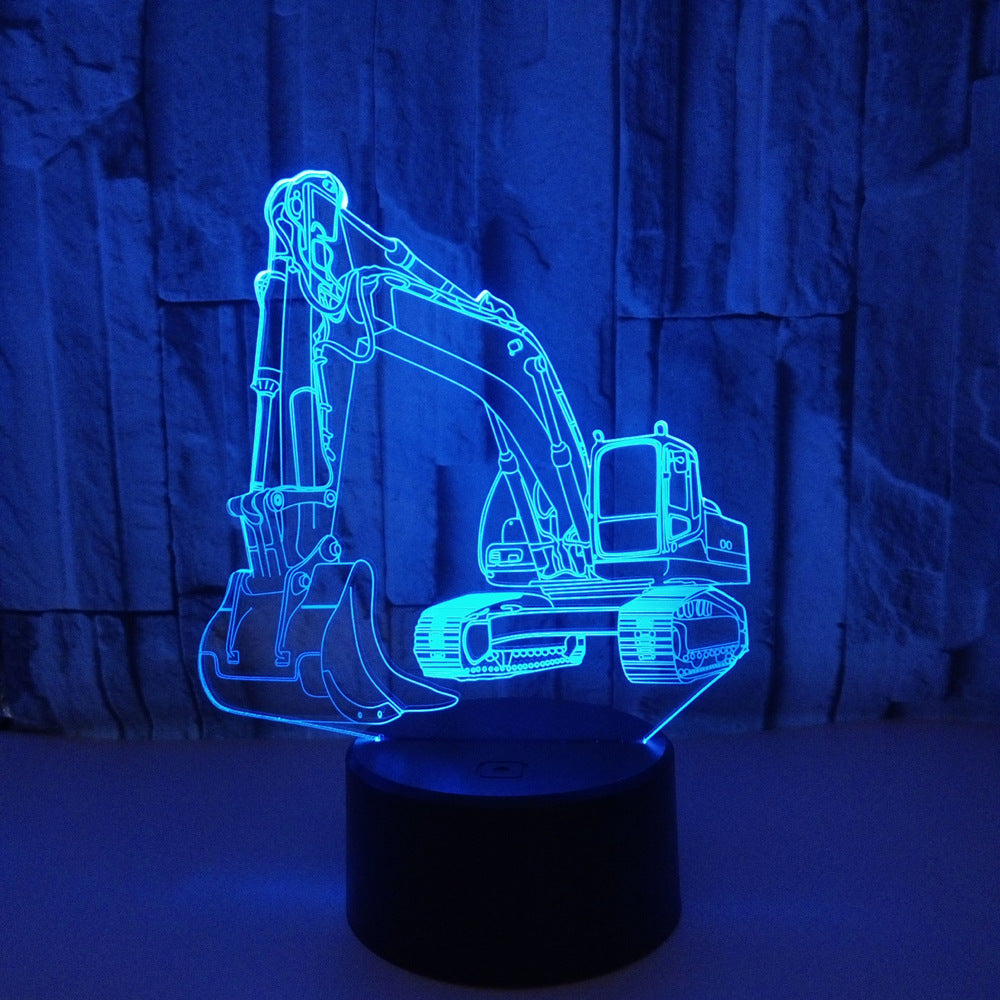 3D Excavator Lamp