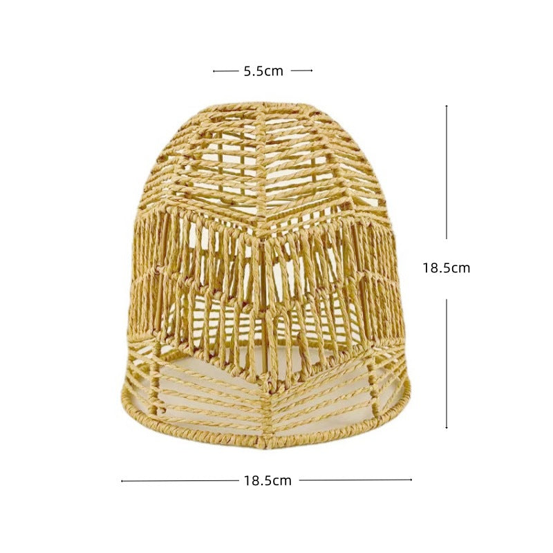 Creative Paper String Woven Lamps