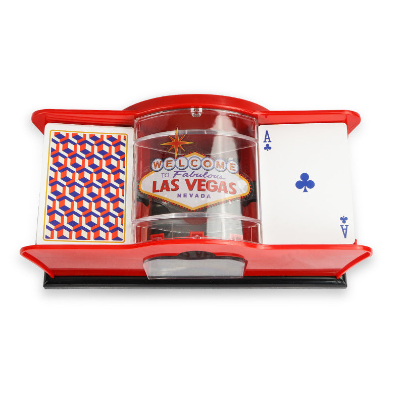 Poker Card Hand Shuffler Easy Hand Cranked Casino Card Shuffling Machine Poker Texas