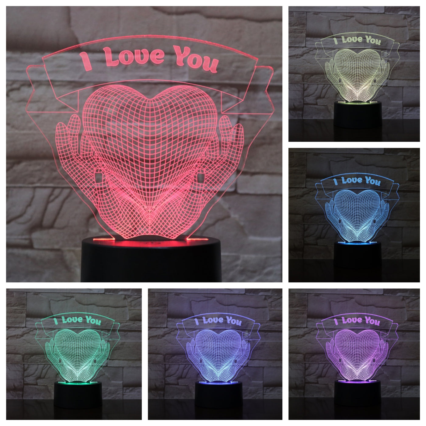 3D Love Lamp