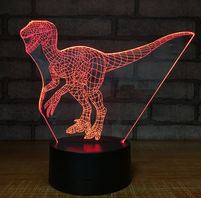 3D Dinosaur lamp