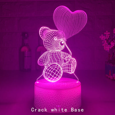 3D teddy bear Lamp