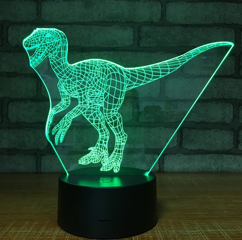 3D Dinosaur lamp