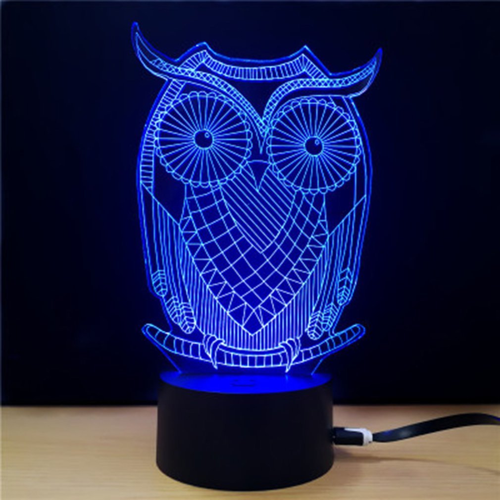 3D OWL Lamp