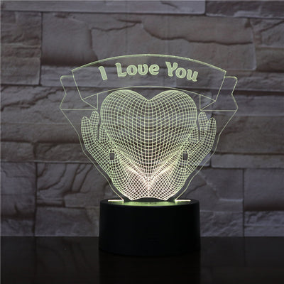 3D Love Lamp