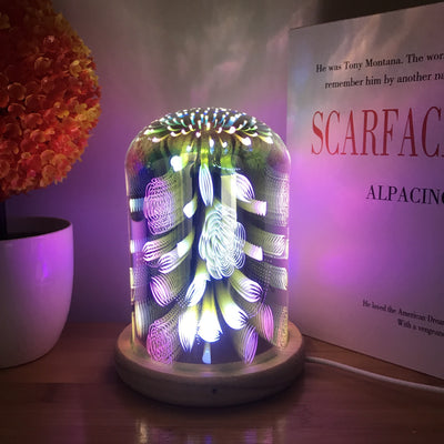 3D Magic glass lamp