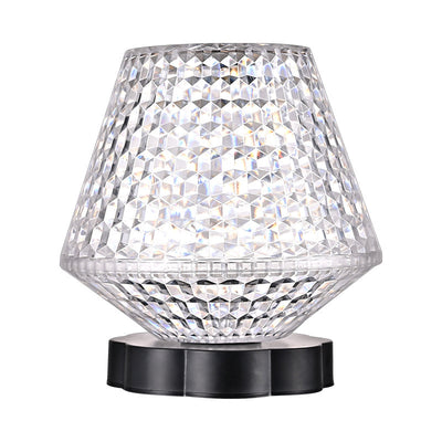 Diamond Crystal Lamp Table Light USB Touch Sensor Bar Table Lamp Dimming Beside Lamp LED Night Light