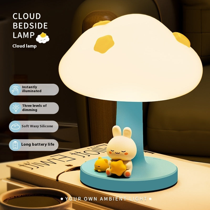 USB Charging Creative Cloud Silicone Pat Lamp