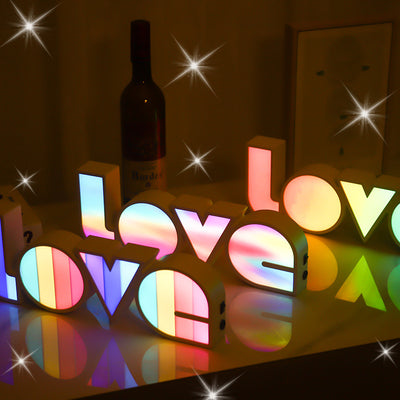 LED LOVE Light Lamp