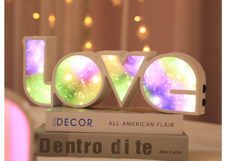 LED LOVE Light Lamp