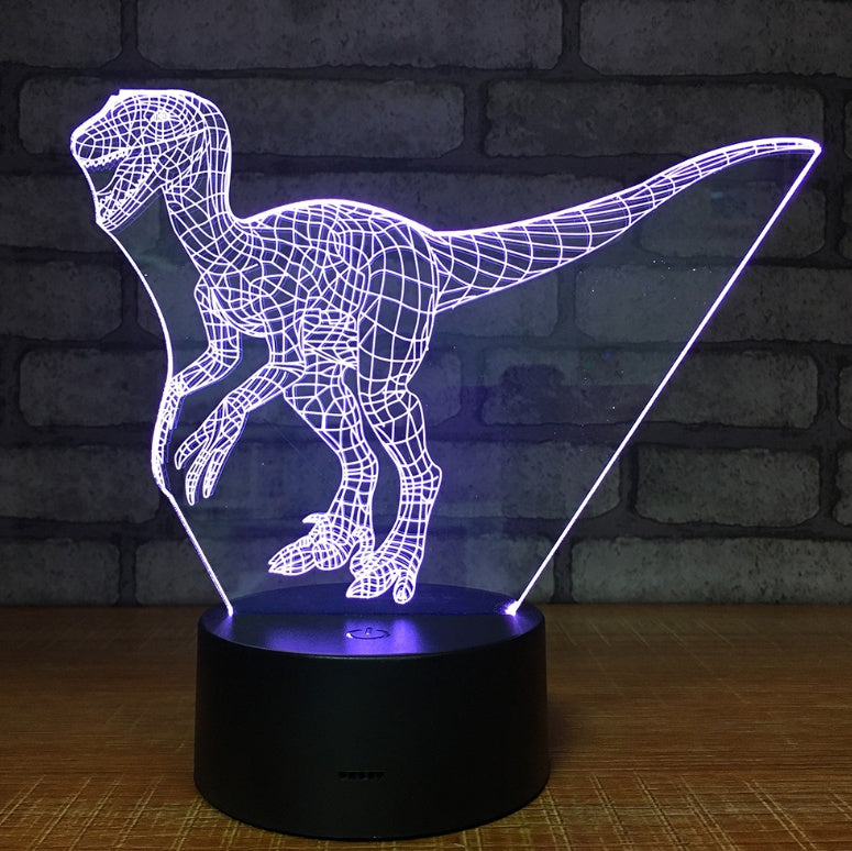 3D Dinosaur lamp