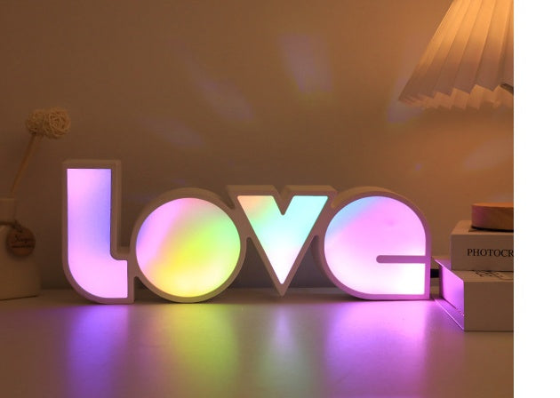 LED LOVE Light Lamp