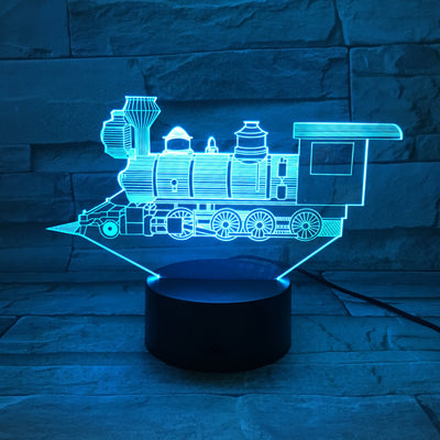 3D Locomotive Lamp