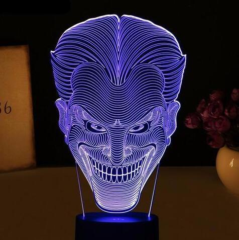 USB Color 3d Led Lamp