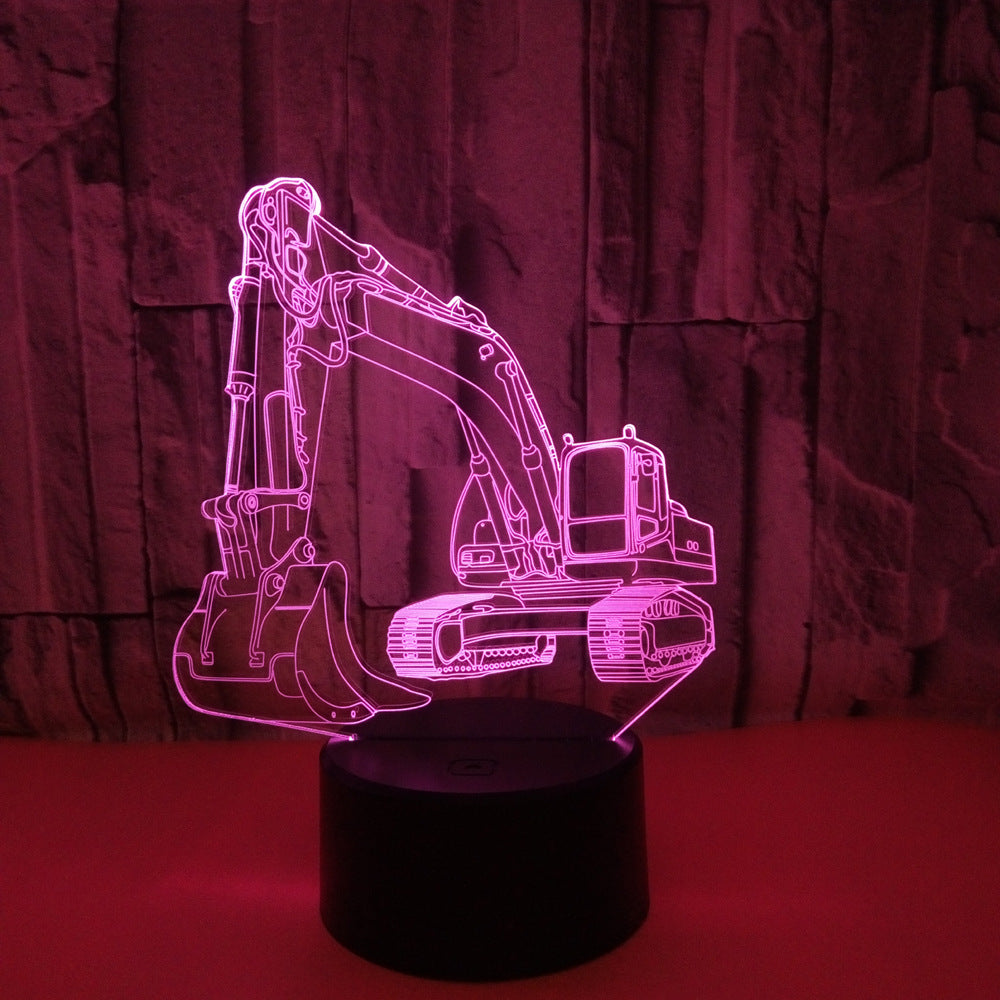 3D Excavator Lamp