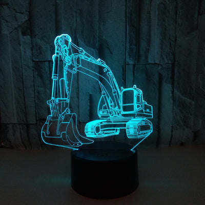 3D Excavator Lamp