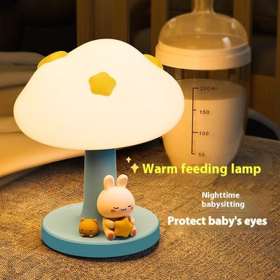 USB Charging Creative Cloud Silicone Pat Lamp