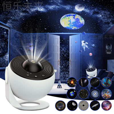 Night Light Galaxy Projector Starry Sky Projector 360 Rotate Planetarium Lamp For Kids Bedroom Valentines Day Gift Wedding Decor