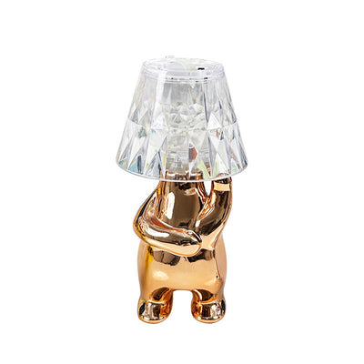 LED Creative Crystal Small Night Lamp Desktop Decoration Table Lamp