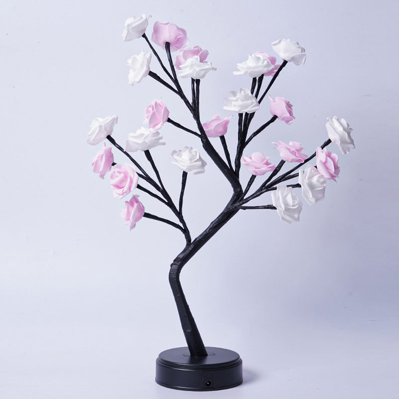 Flower Tree Rose Lamps - Fairy  Desk Night Light USB Operated