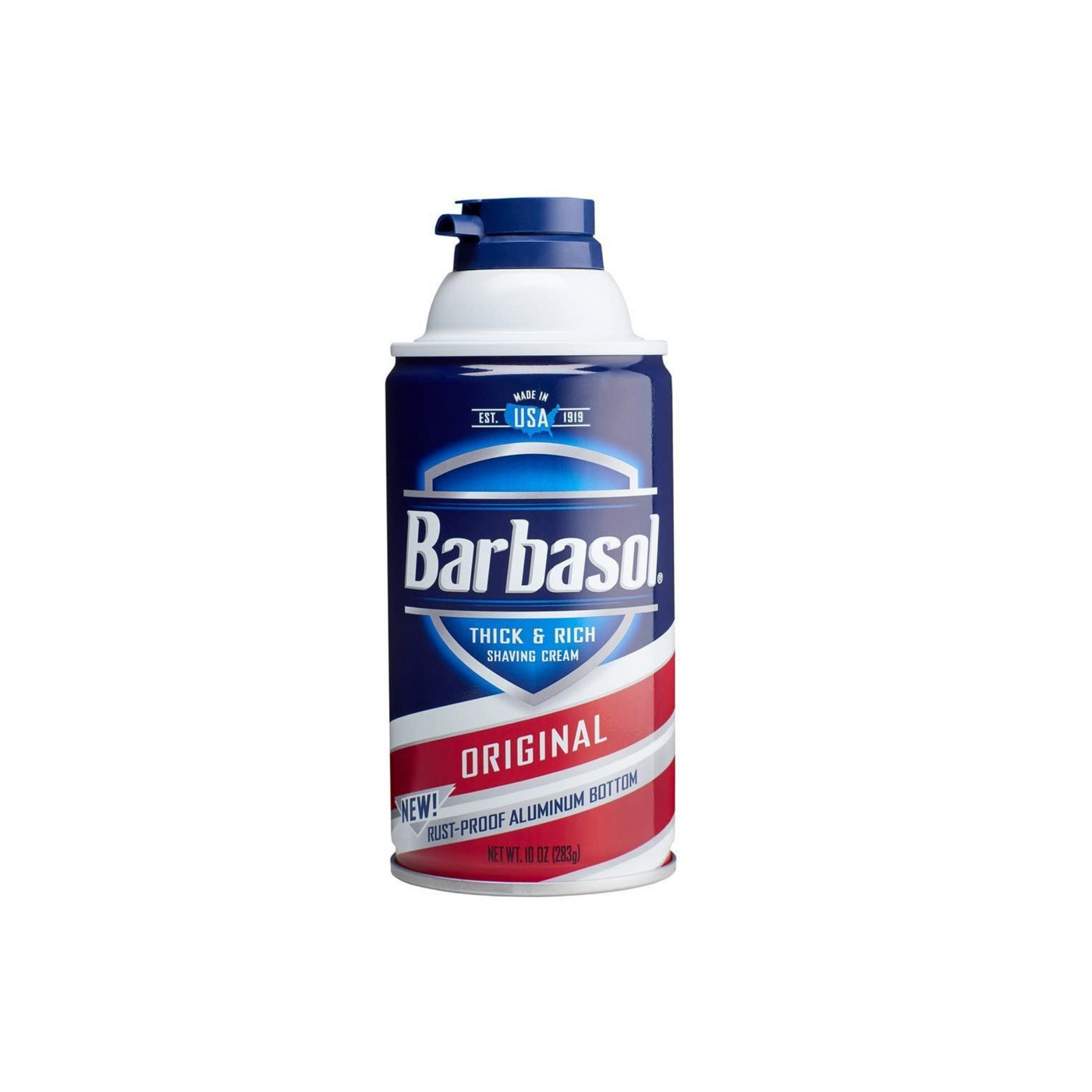 Barbasol Thick and Rich Shaving Cream, Original 10 oz (Pack of 2)