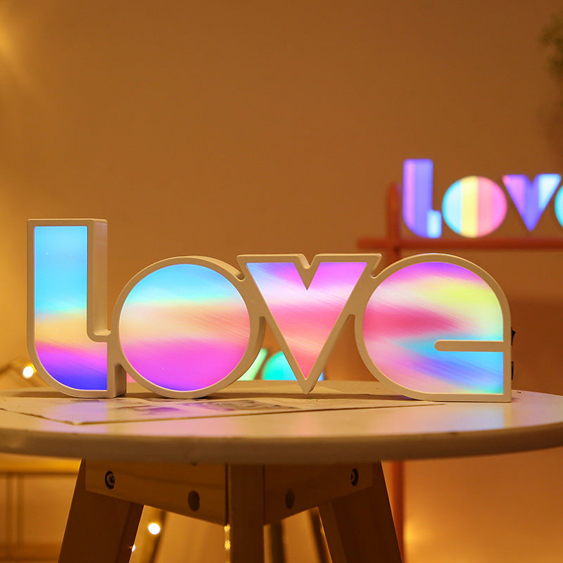 LED LOVE Light Lamp