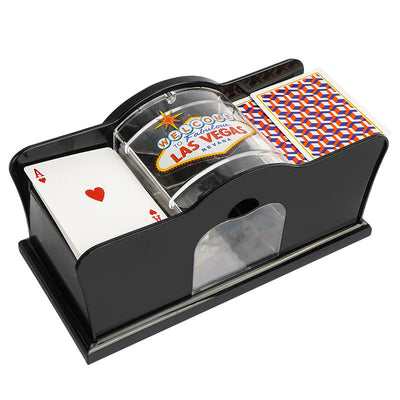 Poker Card Hand Shuffler Easy Hand Cranked Casino Card Shuffling Machine Poker Texas