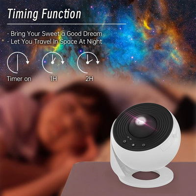 Night Light Galaxy Projector Starry Sky Projector 360 Rotate Planetarium Lamp For Kids Bedroom Valentines Day Gift Wedding Decor