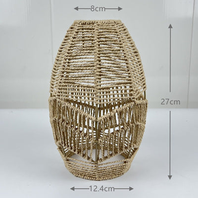 Creative Paper String Woven Lamps