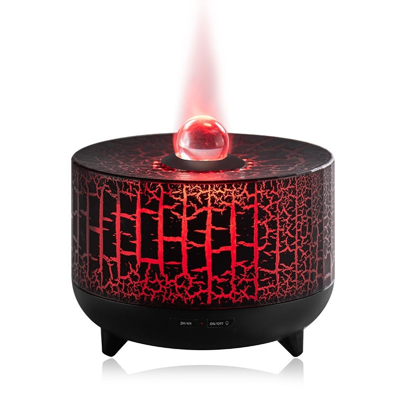 Colorful Simulation Flame Beads Aroma Diffuser Air Humidifier