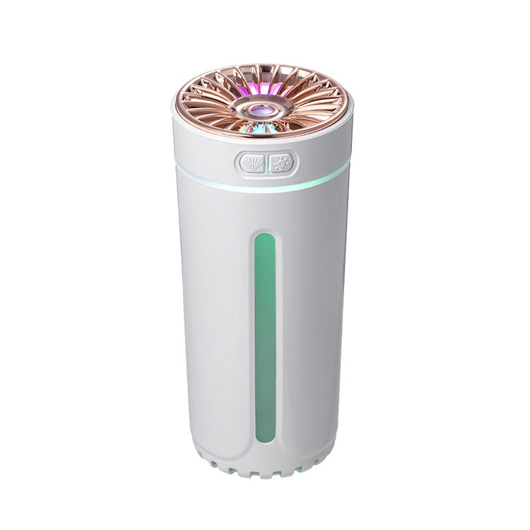 Wireless Air Humidifier Colorful Lights Mute Ultrasonic USB Fogger Diffuser Purifier 800mAh Rechargeable Cool Mist Maker For Car