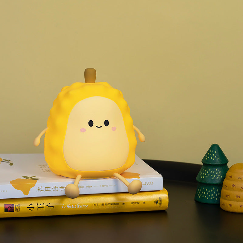 Creative Birthday Gift Durian Silicone Night Light Desk Lamp