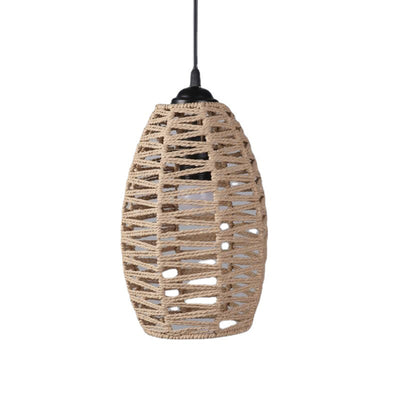 Creative Paper String Woven Lamps