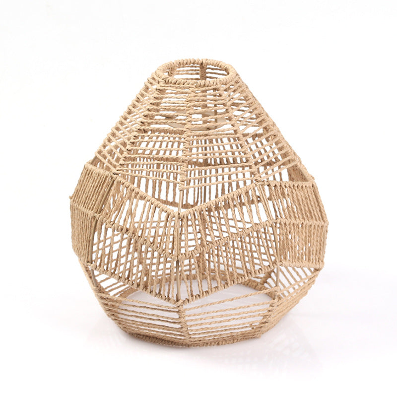 Creative Paper String Woven Lamps